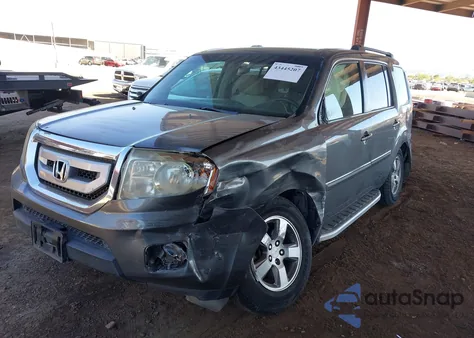 2009 Honda Pilot Ex from USA, damaged, VIN 5FNYF48439B003456